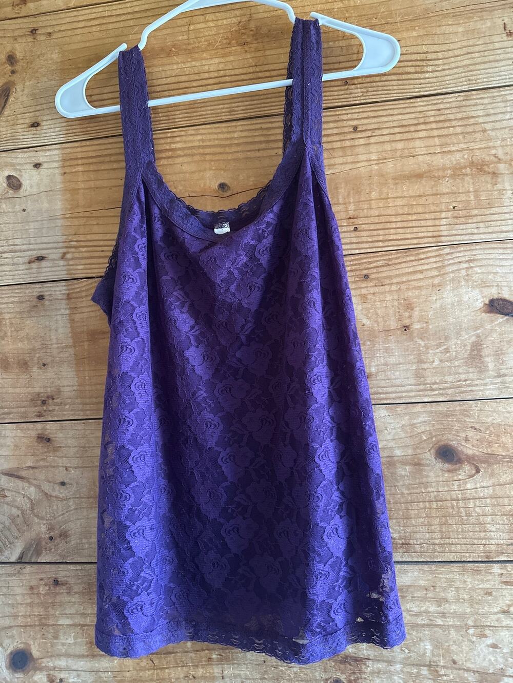 Cato Purple Lace Camisole